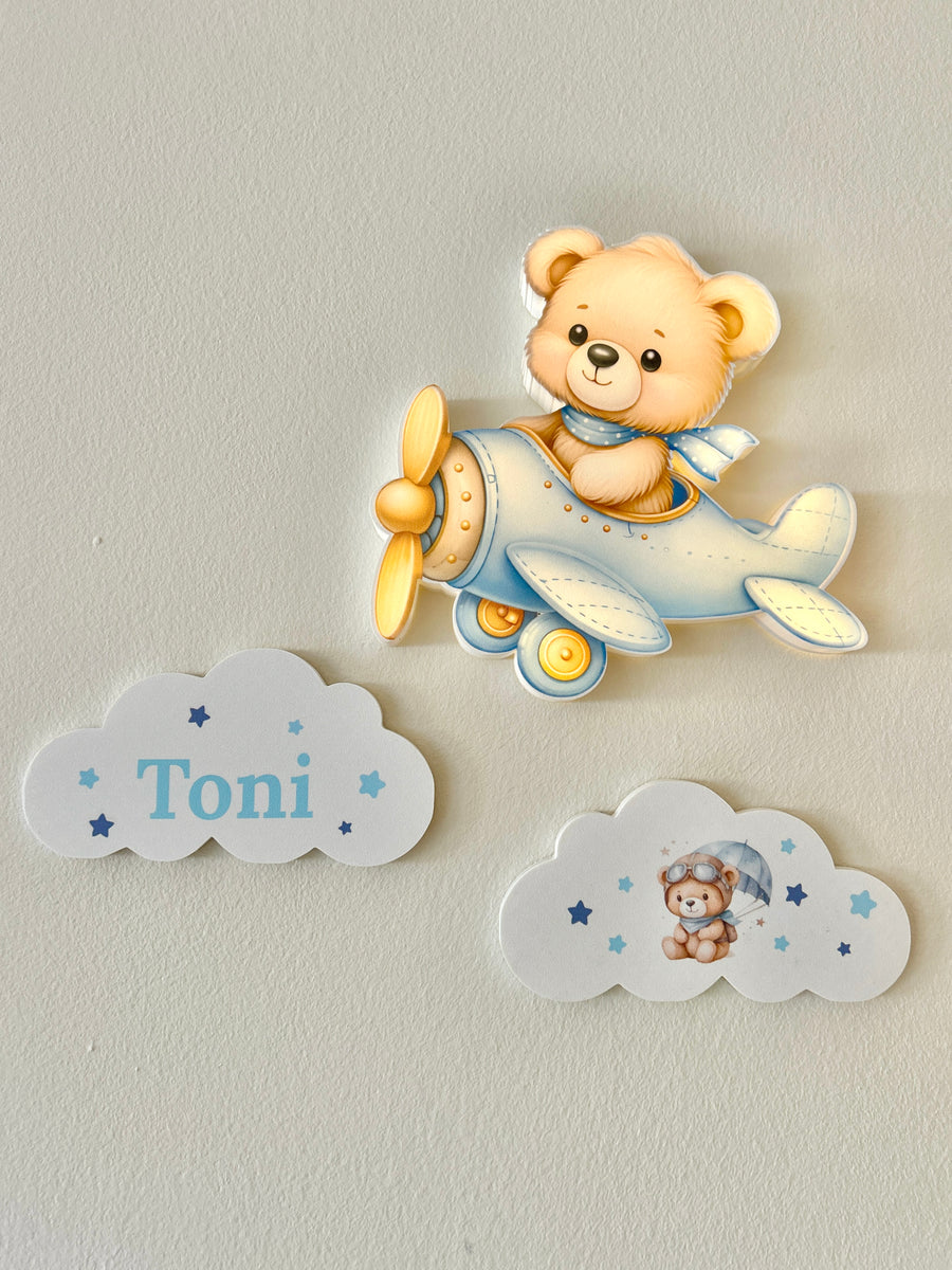 Set Teddy Fly
