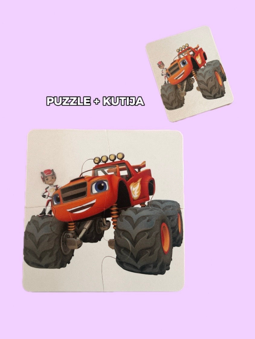 Puzzle od 4 dijela s kutijicom